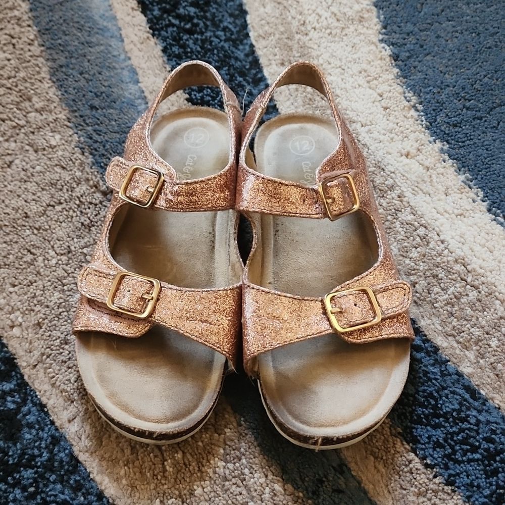 Toddler Girl's Cat & Jack Glitter sandals